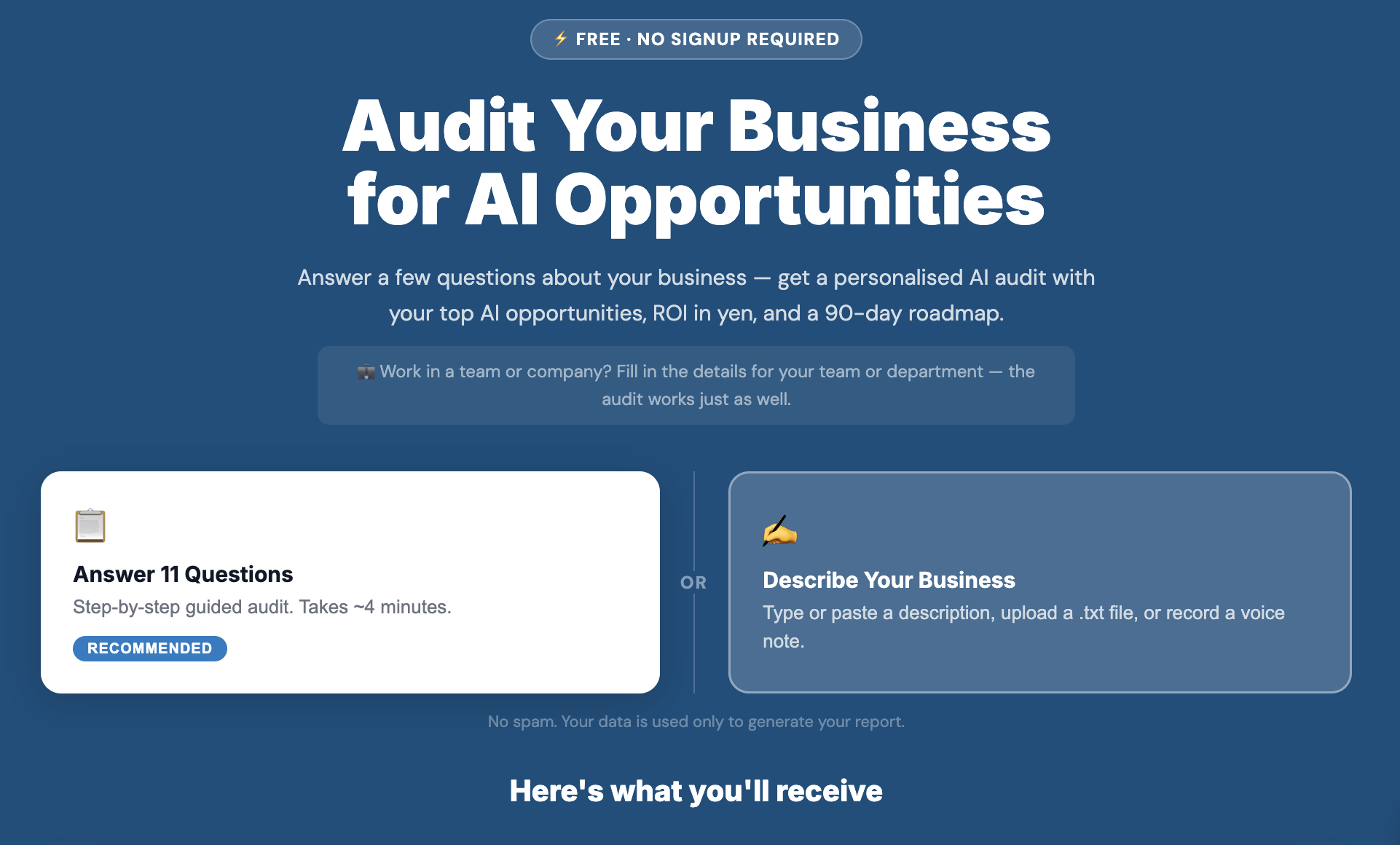 Seranova AI Audit